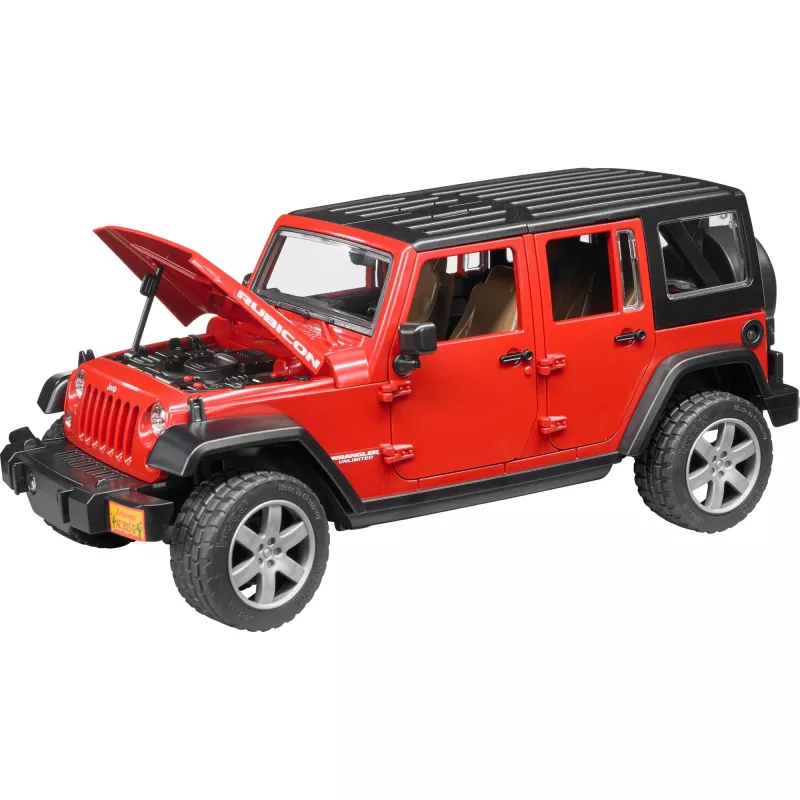 Maastikusõiduki mudel BRUDER JEEP Wrangler Unlimited Rubicon