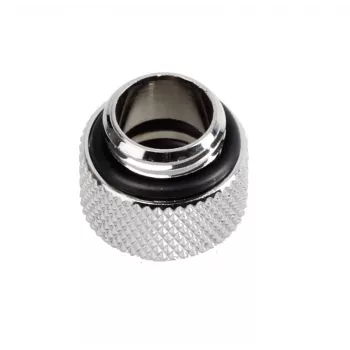 Bitspower Multi-Link adapter, sirge, G1/4 inch AG kuni 12 mm AD kõvatorule - hõbedane läikiv