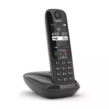 Analoog-/DECT-telefon Gigaset AS690 helistaja ID-ga juhtmeta telefonitoru must
