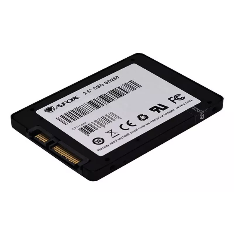 Sisemine 2,5-tolline SSD AFOX SD250-2000GN 2 TB SATA III, 560 MB/s lugemine, 520 MB/s kirjutamine