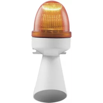 Grothe Hupe WL 6301 240VAC juhtmega sireen sise-/välistingimustesse hall (31371)