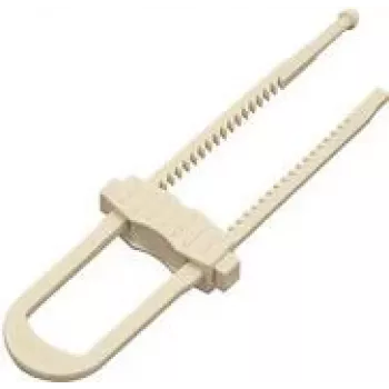 Laste kapi liuglukk Olympia BS 805, valge, 6 komplekt, 61×19×224 mm