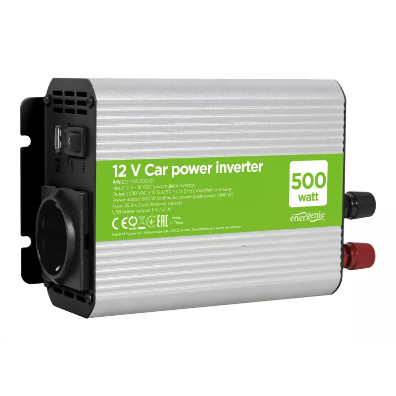 Auto toiteinverter 12V 500W