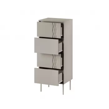 Cama 4S TRESSE kummut 50x40x125 kašmiir matt
