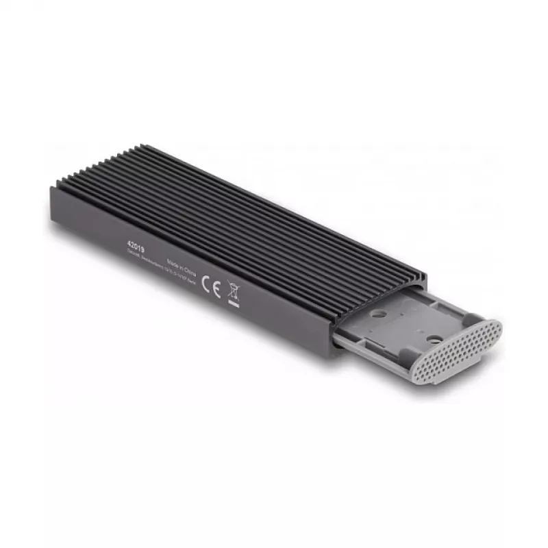 SSD-korpus DeLOCK väline USB USB-C kombokorpus M.2 NVMe PCIe või SATA SSD-le, tööriistavaba