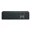 Traadita täissuuruses klaviatuur Logitech Master MX Keys S — Graphite, Bluetooth ja 2,4 GHz (Nano), USB-C laetav, taustvalgustusega, QWERTY US International