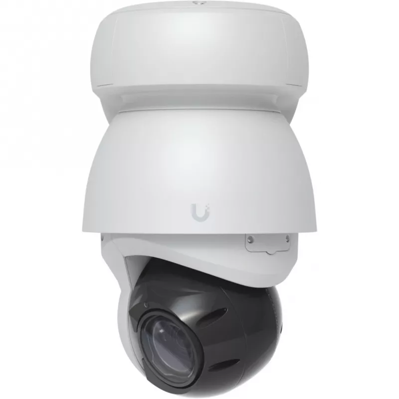 IP-turvakaamera UBIQUITI UVC-AI-PTZ-W — AI PTZ tööstuslik sfääriline 3864×2160, 22× optiline suum, 360° pööramine, juhtmega, Seinale/Postile/Lauale, valge