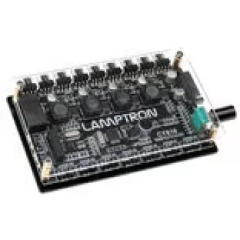 Ventilaatori ja ARGB kontroller Lamptron CY816 Must — 6 ventilaatori porti, 8 ARGB tsooni