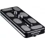 Walimex Mantona AS-100-2M kiirkinnitusplaat Arca-Swiss ühilduv, 100x38mm kruvide ja keskmarkeeringuga (1021464)