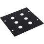Omnitronic moodul 2U paneel 6x pistikupesaga, 88×88 mm