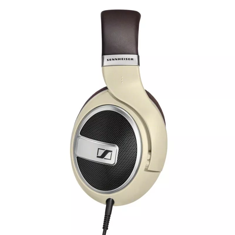 Kõrvaklapid Sennheiser HD 599 — juhtmega ümberkõrvaklapid, 50 Ω, 12–38500 Hz, 1,2 m kaabel, elevandiluu