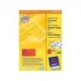 Avery - failikaustasildid (File Folder Labels) - punane - 70 x 37 mm - 2400 silti (100 lehte x 24) (3448)