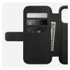 Mobiiltelefoni nahast foliokaas Nomad Modern Leather Folio Cover iPhone 17 Pro jaoks, 16 cm (6,3 tolli), must, 4 kaarditaskuga