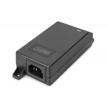 Digitus Gigabit Ethernet PoE+ süstija 802.3at 30 W must