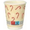 PAPSTAR 20 Einweg-Trinkbecher Candy Canes 0,2 ml (89695)