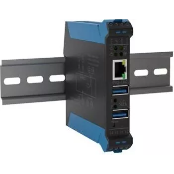 Seadmeserver SEH INU-100 M07210 DIN-liistule paigaldatav 1 Ethernet-pordiga