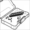 Puuriotsakute komplekt Bosch 2608577146