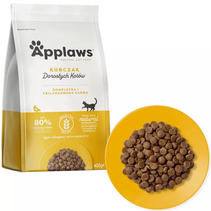 APPLAWS Adult Chicken - kuiv kassitoit - 400g