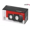 2-suunaline PC kõlar Audiocore AC870 B — 3 W RMS, juhtmega USB-toide, 3,5 mm sisend, 2.0 kanalit
