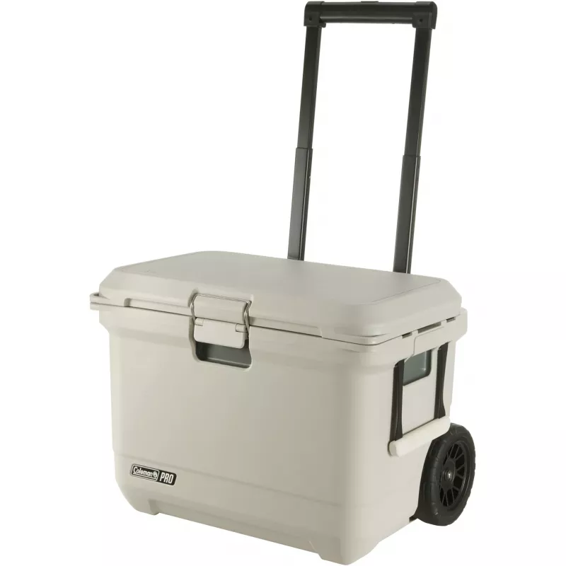 Coleman Pro 55QT Wheeled Cooler Box Valge 52L 120h