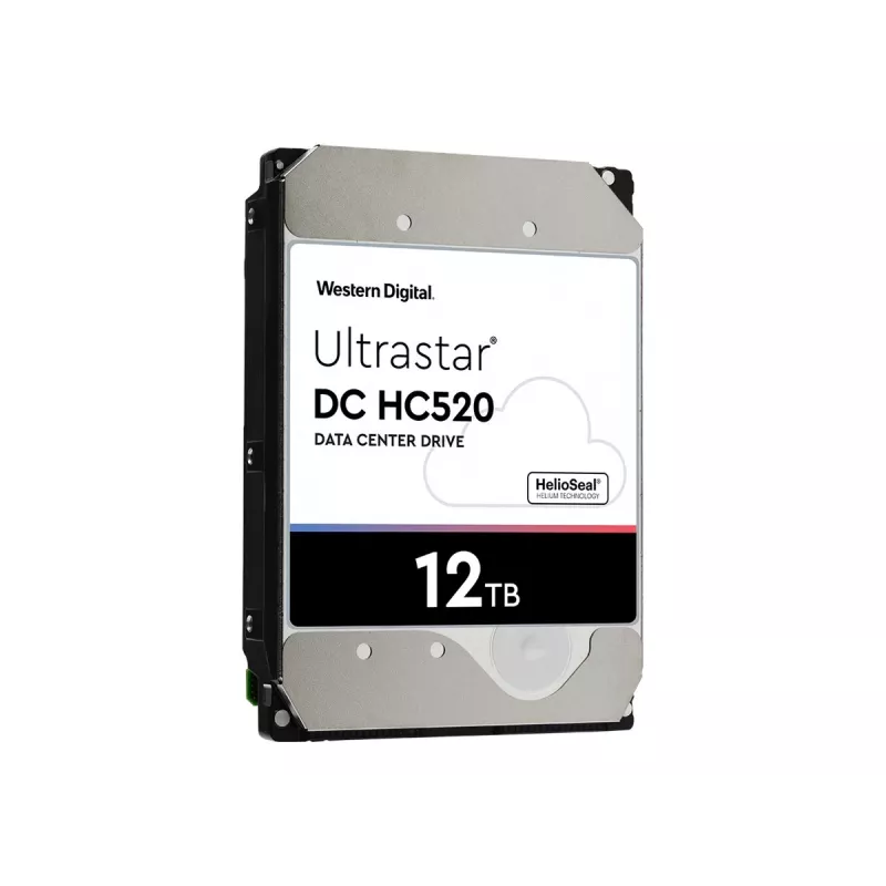 WD Ultrastar DC HC520 HUH721212AL5200 - kõvaketas - 12 TB - sisemine - 3,5 tolli (8,9 cm)