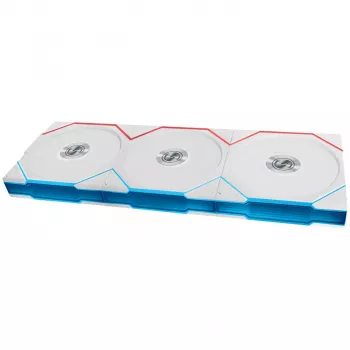 LIAN LI UNI FAN TL Wireless 120mm ARGB vastupidise labaga, 3 tk, valge