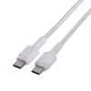 USB-C–USB-C-kaabel roheline Cell KABGC29W 2 m, USB 3.2 Gen 1, 60 W PD, punutud TPE, valge