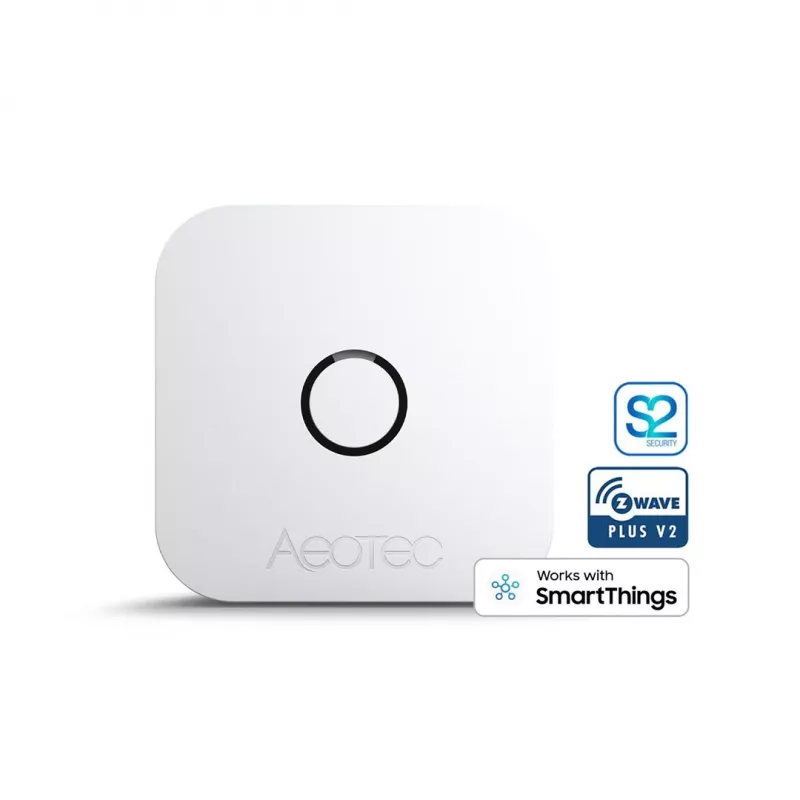 Sisetemperatuuri ja -niiskuse andur AEOTEC AEOEZWA039 — eraldiseisev, patareitoide, 34×34×17 mm
