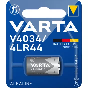 Ühekordne patarei Varta V4034PX