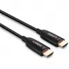 Lindy 15m fiiberoptiline hübriid-HDMI 8K60 kaabel, 15 m, HDMI Type A (Standard), HDMI Type A (Standard), 48 Gbit/s, Must