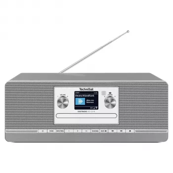 TechniSat DIGITRADIO 372 CD IR Internet Analoog & digitaalne Antratsiit, Hõbedane