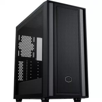 Cooler Master MasterBox 600 Lite PC korpus, MIDI-Torn, E-ATX, karastatud klaas - must