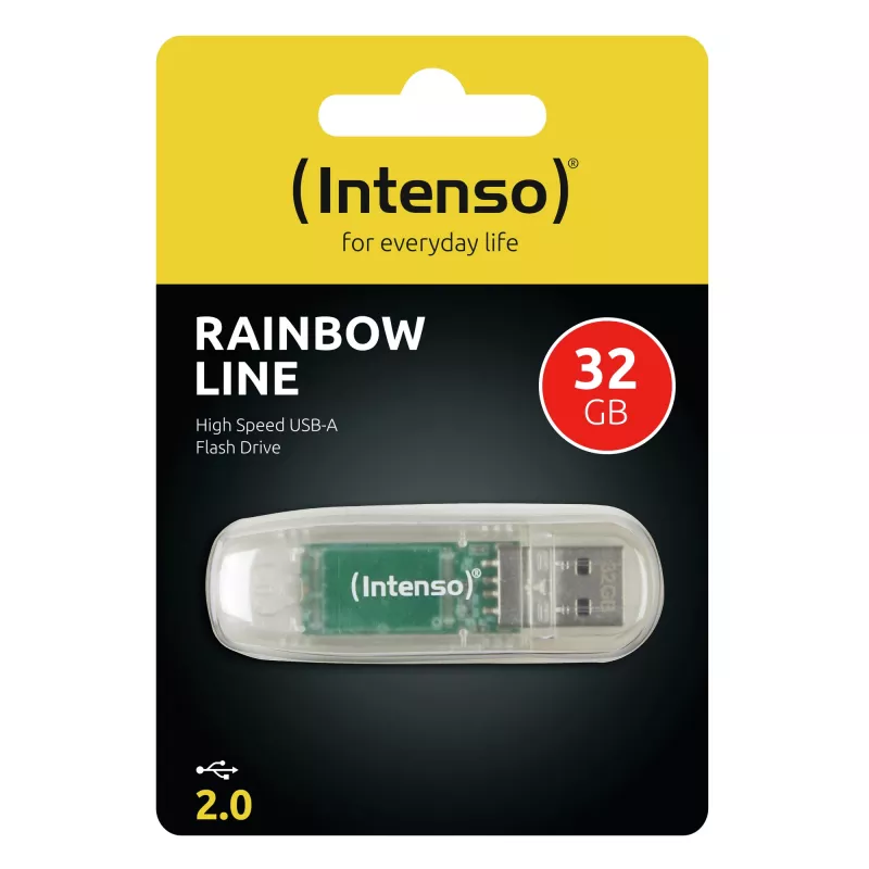 MÄLUPULK USB2 32GB/LÄBIPAISTEV 3502480 INTENSO