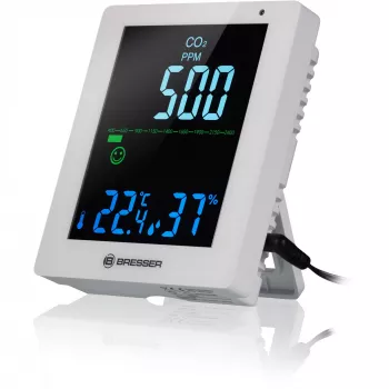Õhukvaliteedi mõõtja Bresser Optics 7004020GYE000 CO2 temperatuur 0–50 °C