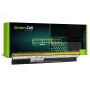 Aku roheline Cell LE46 Lenovo IdeaPad Z710 jaoks — Li-Ion 14.8V 2200mAh 4-elemendiline, must