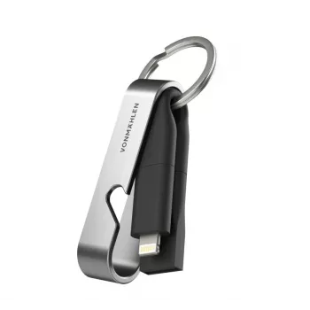 Vonmählen High Six USB C Must, roostevaba teras