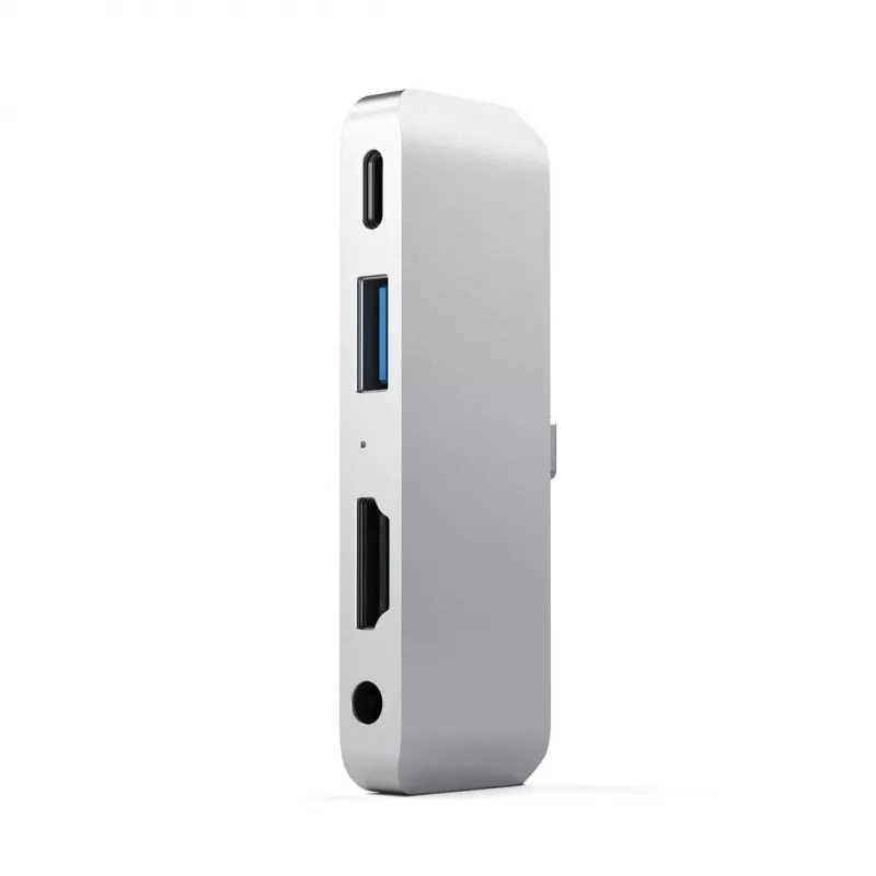 Satechi alumiiniumist USB-C jaotur iPad Pro jaoks, hõbedane