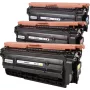 Renkforce'i tooner, asendab HP 201X, CF253XM ühilduv komplekt-pakend tsüaan, magenta, kollane 2300 lehekülge RF-Toner-HP201XDCMY RF-6922872 (RF-6922872)