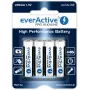 everActive ühekordne leelispatarei AA 1,5 V LR64BLPA 4 tk blisterpakendis