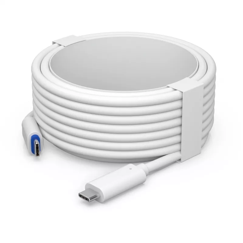 UBIQUITI G4 DOORBELL PRO POE TO USB-C KAABEL. SEITSMEMEETRINE USB-KAABEL, MIS ÜHENDAB G4 DOORBELL PRO POE-ALLIKAGA