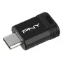 USB-mälupulk PNY Elite-X 256 GB USB USB-C 3.2 Gen 1 (lugemine 200 MB/s, kirjutamine 100 MB/s) must