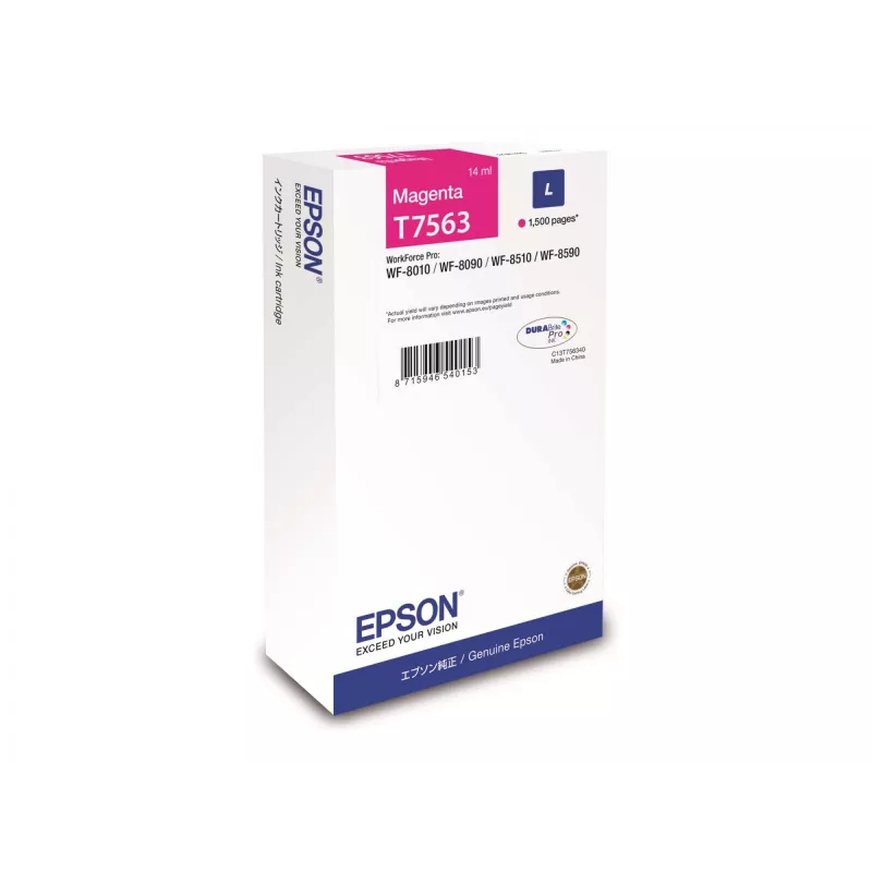 Epson C13T75634N tindikassett 1 tk Originaal Standardtootlikkus magenta