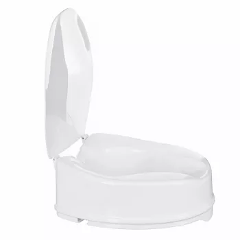 Tõstetud WC-poti tarvik ActionMed NT15AM — pikendus, 15 cm kõrgus, polüpropüleen, lukustatav, max koormus 180 kg, siseava 210×268 mm, laius 360 mm
