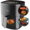Kuumaõhufritüür Cecotec Cecofry&Grill Duoheat 6500, 6,5 L, 2200 W, puute-LCD, must
