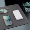 Akupank Extralink EPB-078W 10000 mAh valge, USB-C, 10 W väljund, laeb kuni 2 seadet