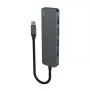 USB-jaotur SAVIO AK-54 — 4 x USB-A (USB 3.2 Gen 1), USB-C host, must