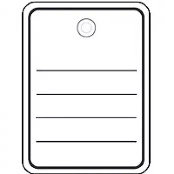 Kaubamärgised HERMA 6821 40x50 mm aasa ja nööriga