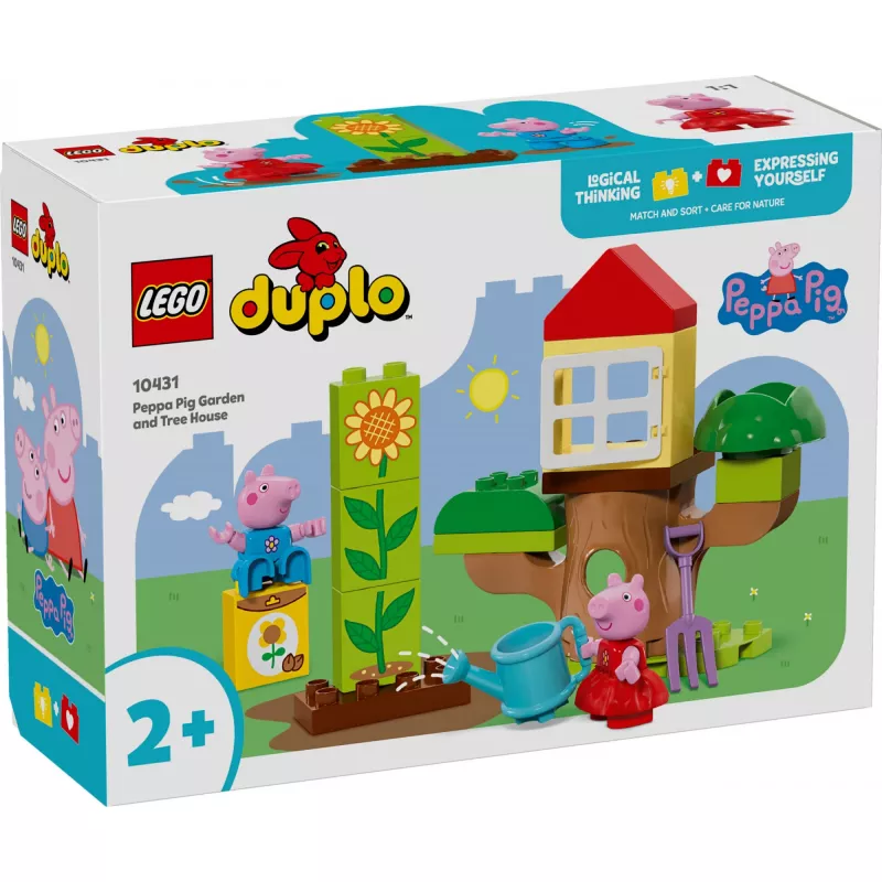 Lego 10431 Duplo Peppa Sig aed ja puumaja mängukomplekt