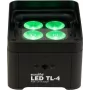 EUROLITE TL-4 QCL RGB+UV LED pesuvalgusti — 4-in-1 RGB+UV LED-id lava- ja üritustevalgustuseks