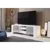 Cama TV-alus WEST 42/130/42 valge/hall läikiv